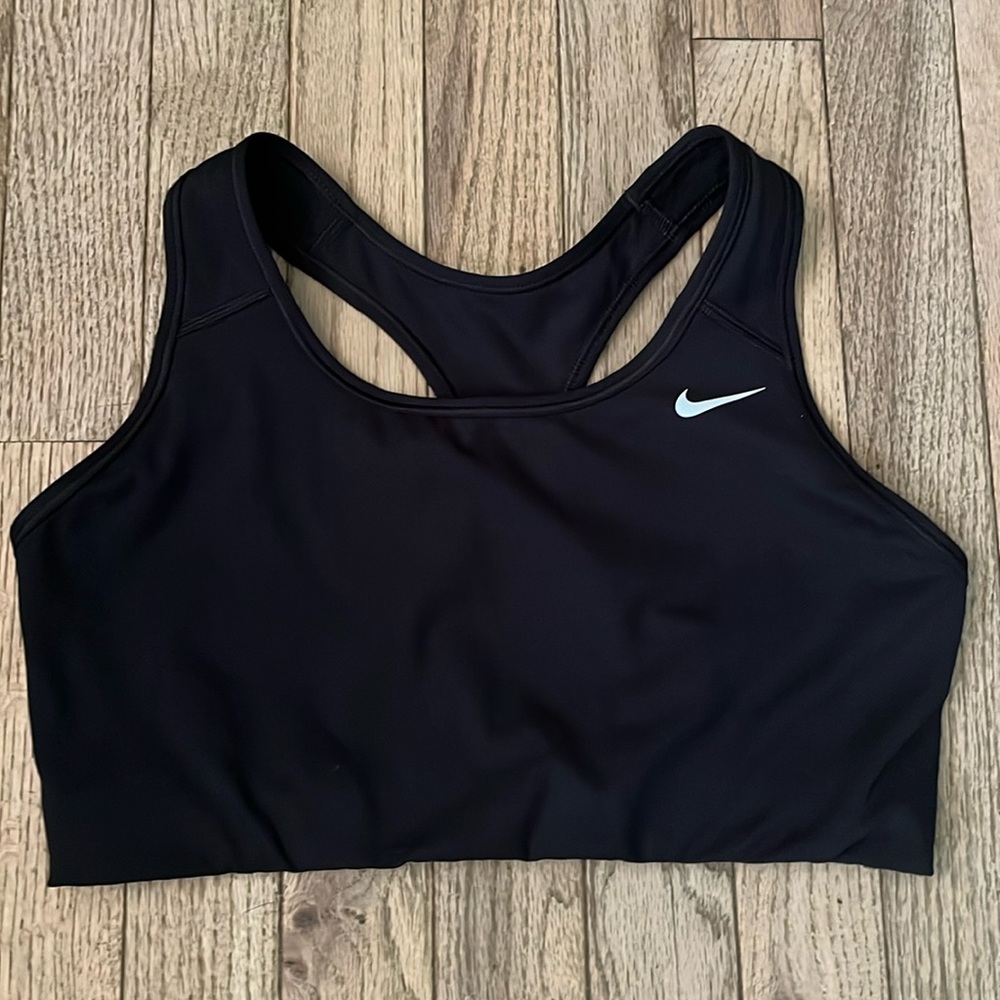 Large Black Nike Sports Bra